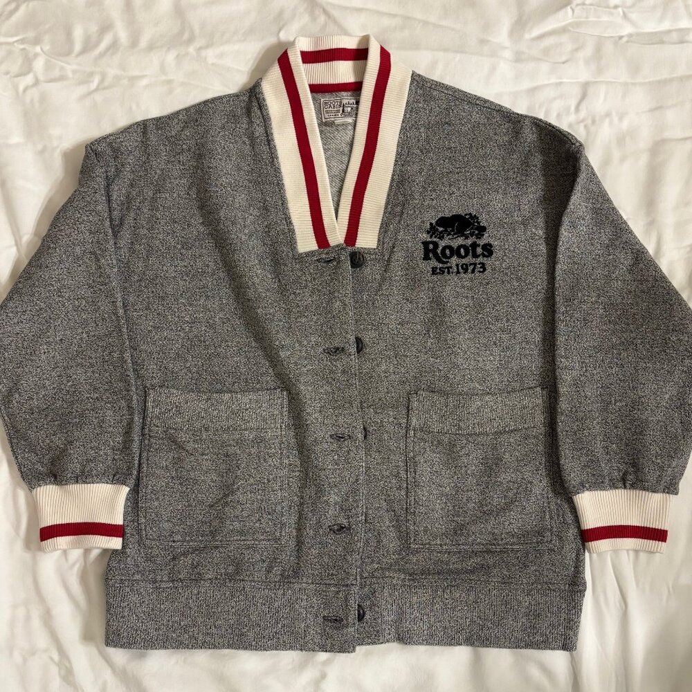 ROOTS Kid's Cabin Cardigan - NWOT - Size L